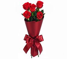 Букет 5 Красных роз Эдлесс Лав в Старый городок