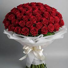 Букет 101 Красная роза Блэк Мэджик #REPLACE_PRED# Старый городок