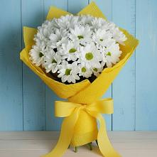 Букет цветов из:  Хризантемы в Старый городок