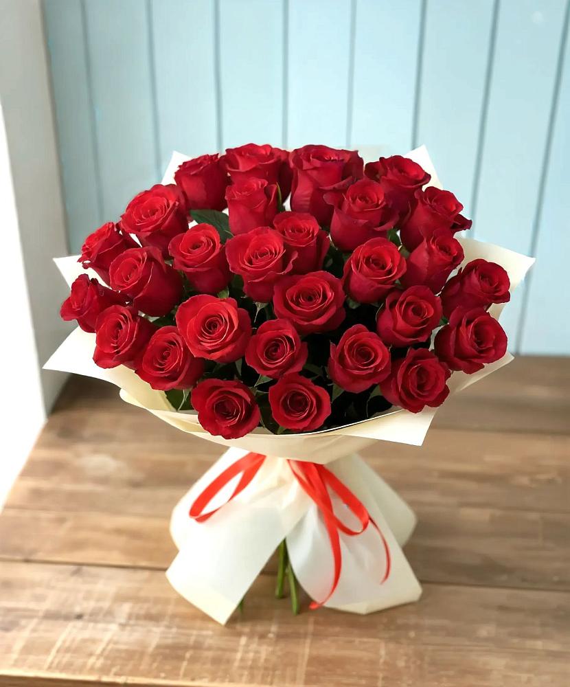 Букет 29 Красных роз в Старый городок