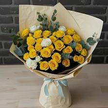 Букет цветов из:  Розы в Старый городок