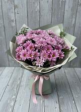 Букет цветов из:  Хризантемы в Старый городок
