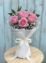 Букет цветов из:  Розы в Старый городок