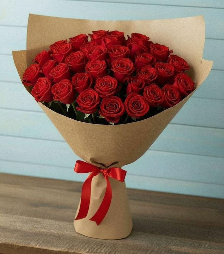 Букет Красные розы Милано в Старый городок