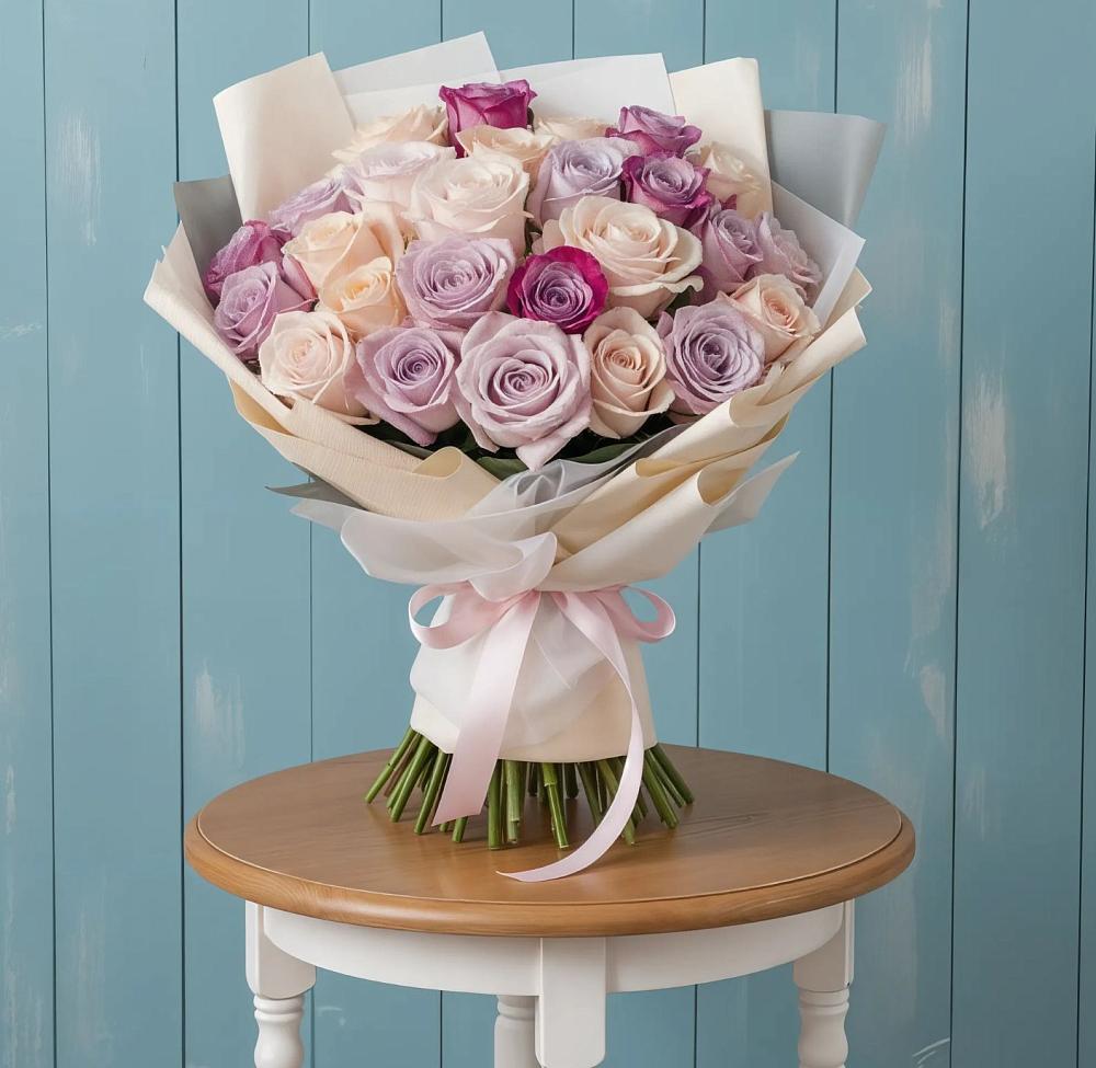 Букет цветов из: Розы в Старый городок
