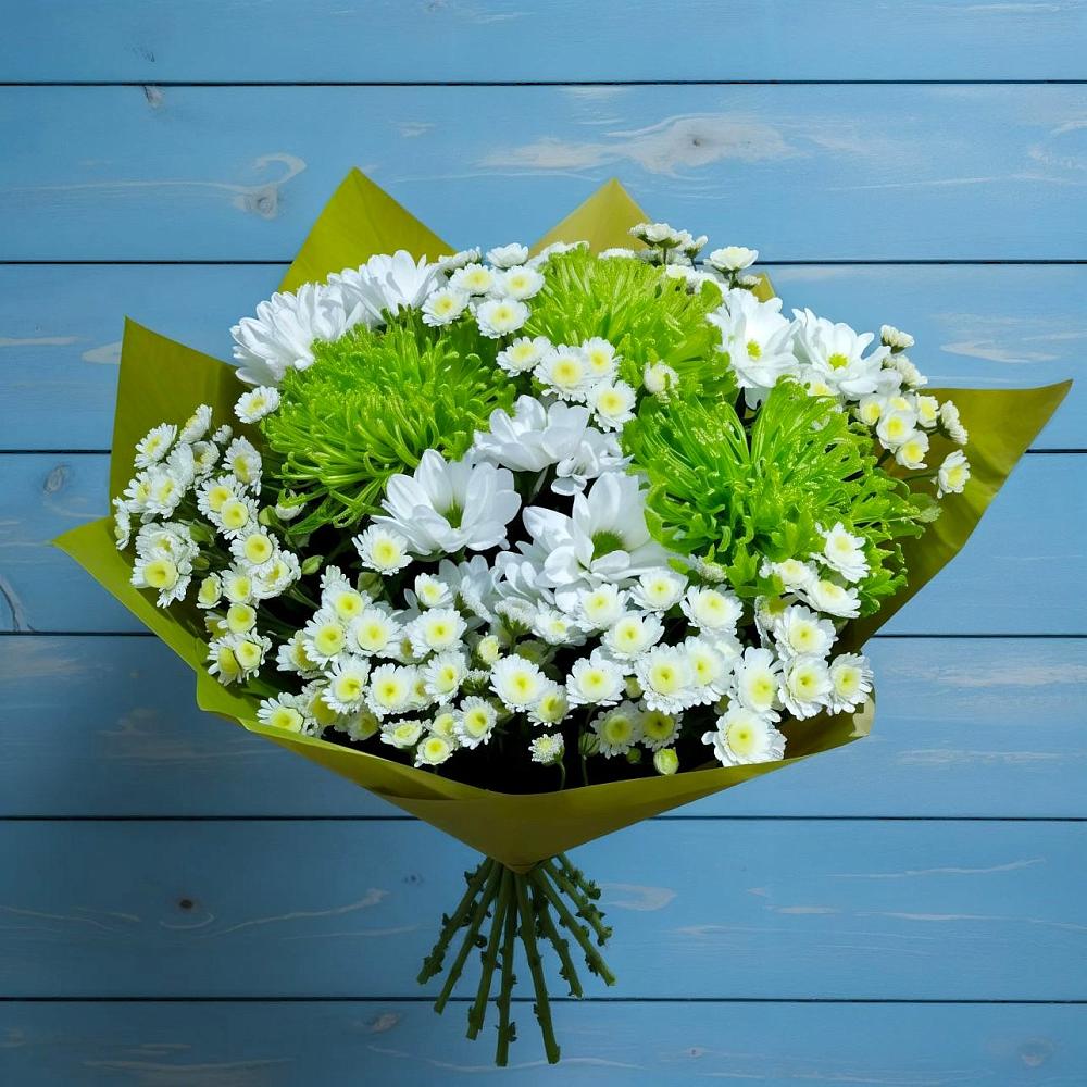Букет цветов из: Хризантемы в Старый городок
