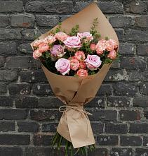 Букет цветов из:  Розы #REPLACE_PRED# Старый городок