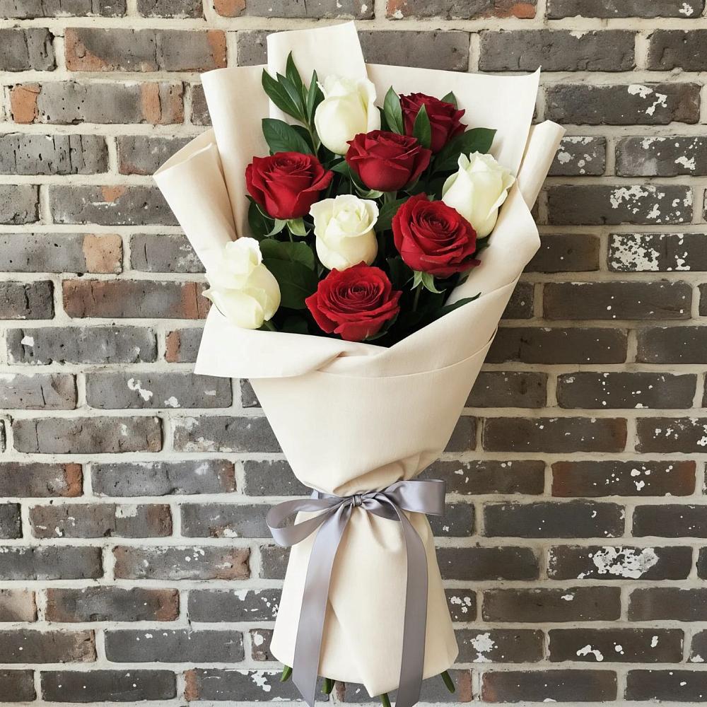 Букет цветов из: Розы в Старый городок