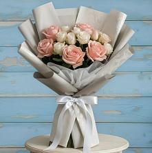 Букет цветов из:  Розы в Старый городок