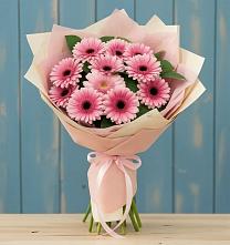 Букет цветов из:  Герберы в Старый городок