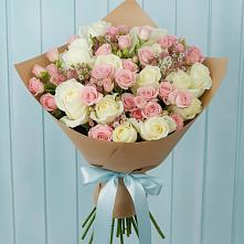 Букет цветов из:  Розы в Старый городок